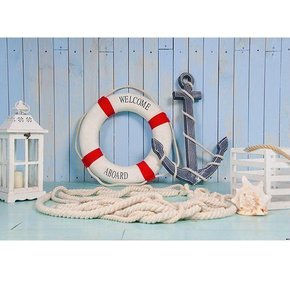 Fundo Fotográfico Tecido Sublimado Newborn 3D MARINHEIRO