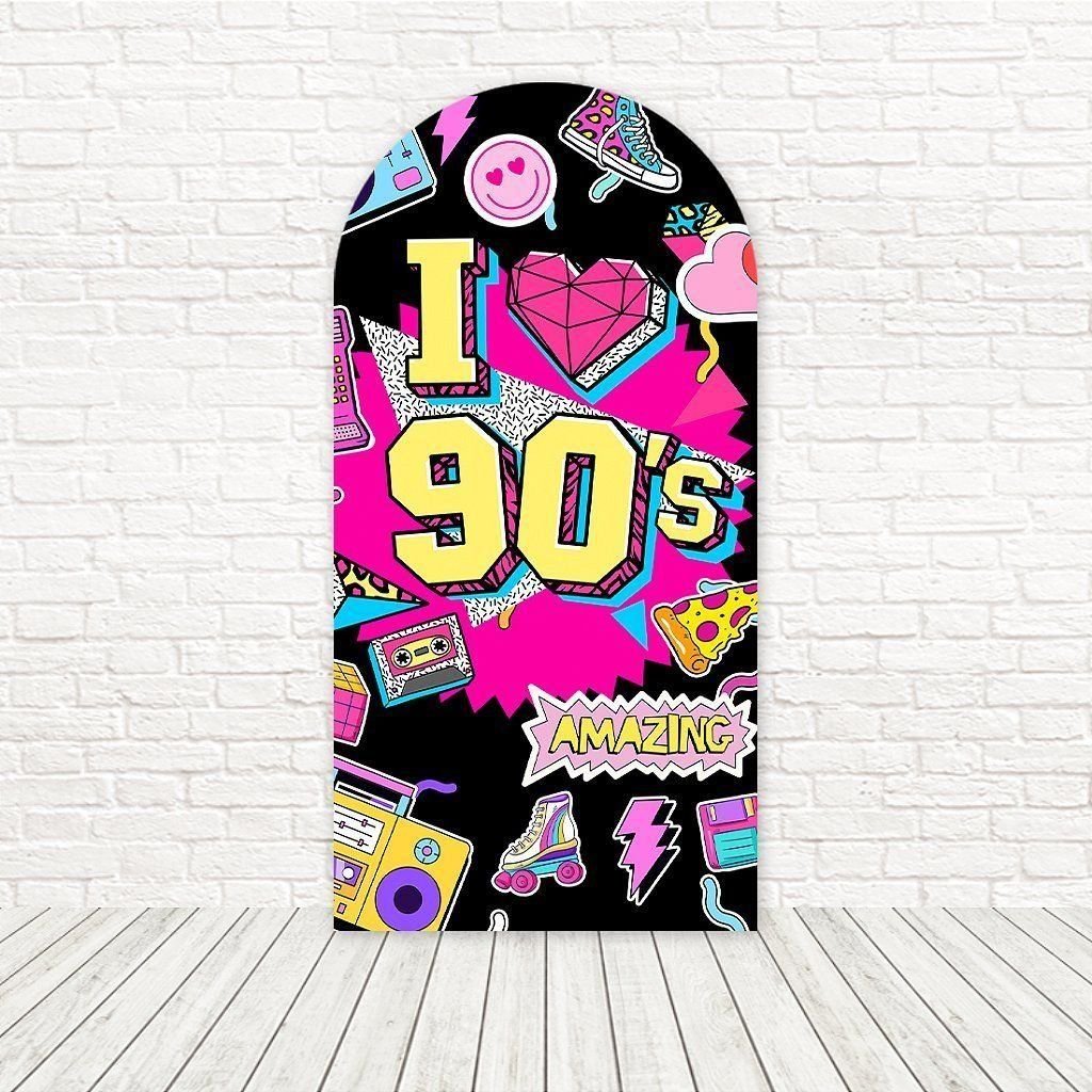 Painel Romano Sublimado 3D Anos 90